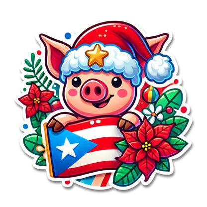 Lechón Navideño‎ ‎ ‎ ‎ ‎ (𝗦𝘁𝗶𝗰𝗸𝗲𝗿 𝗟𝗮𝗺𝗶𝗻𝗮𝗱𝗼)