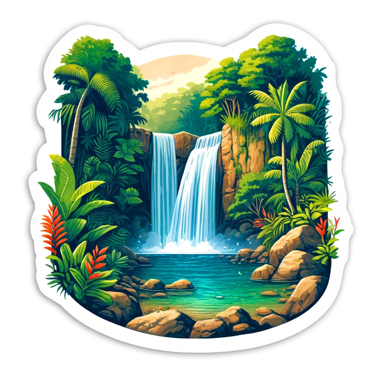 Cascada Tropical ‎ ‎ ‎ ‎ ‎ ‎ ‎ ‎ (𝗦𝘁𝗶𝗰𝗸𝗲𝗿 𝗟𝗮𝗺𝗶𝗻𝗮𝗱𝗼)