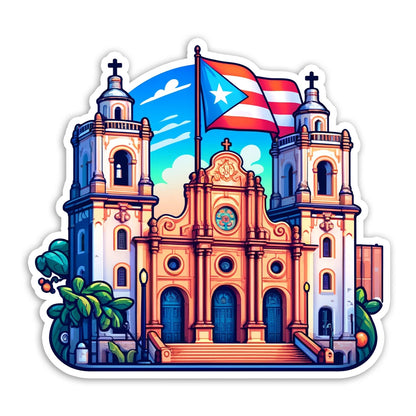 Catedral En Puerto Rico ‎ ‎ ‎ ‎ ‎ ‎ ‎ (𝗦𝘁𝗶𝗰𝗸𝗲𝗿 𝗟𝗮𝗺𝗶𝗻𝗮𝗱𝗼)