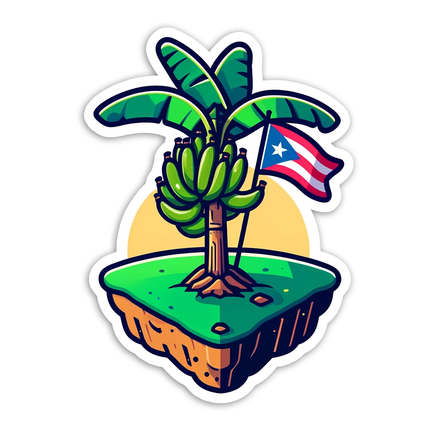 Plátano Boricua ‎ ‎ ‎ ‎ ‎ ‎ ‎ ‎ (𝗦𝘁𝗶𝗰𝗸𝗲𝗿 𝗟𝗮𝗺𝗶𝗻𝗮𝗱𝗼)