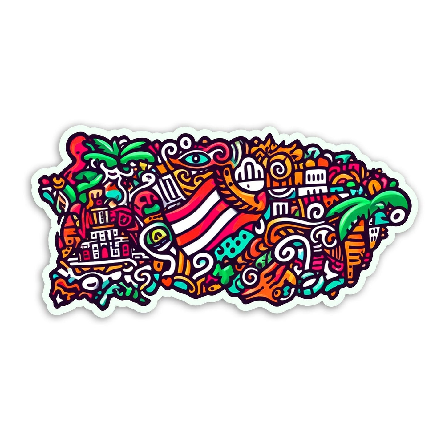 Puerto Rico En Colores ‎ ‎ ‎ ‎ ‎ ‎ ‎ ‎ (𝗦𝘁𝗶𝗰𝗸𝗲𝗿 𝗟𝗮𝗺𝗶𝗻𝗮𝗱𝗼)