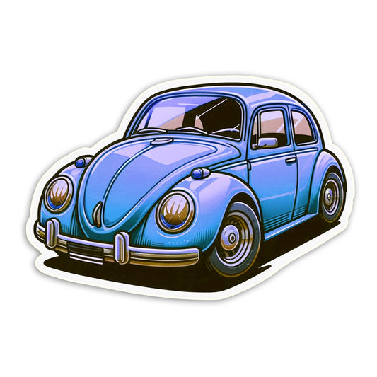 Volkswagen Beetle Azul ‎ ‎ ‎ ‎ ‎ ‎ ‎ ‎ (𝗦𝘁𝗶𝗰𝗸𝗲𝗿 𝗟𝗮𝗺𝗶𝗻𝗮𝗱𝗼)