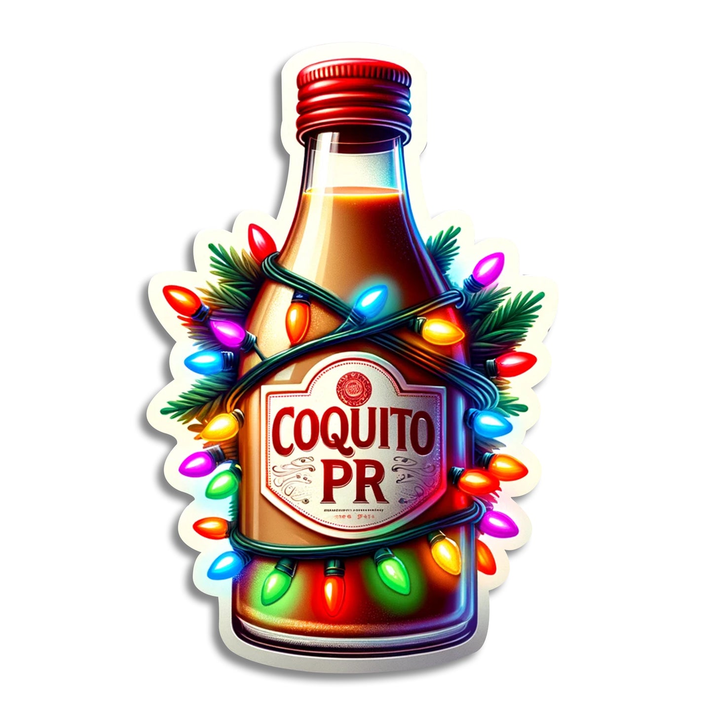 Botella de Coquito ‎ ‎ ‎ ‎ ‎ ‎ ‎ (𝗦𝘁𝗶𝗰𝗸𝗲𝗿 𝗟𝗮𝗺𝗶𝗻𝗮𝗱𝗼)