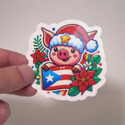 Lechón Navideño‎ ‎ ‎ ‎ ‎ (𝗦𝘁𝗶𝗰𝗸𝗲𝗿 𝗟𝗮𝗺𝗶𝗻𝗮𝗱𝗼)